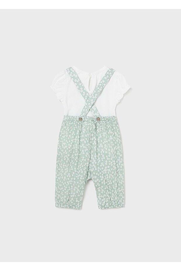 Baby Girl Shirt Set Green