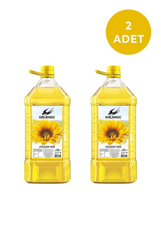 5 Lt Ayçiçek Yağı Pet 5 Lt * 2 Adet - 1