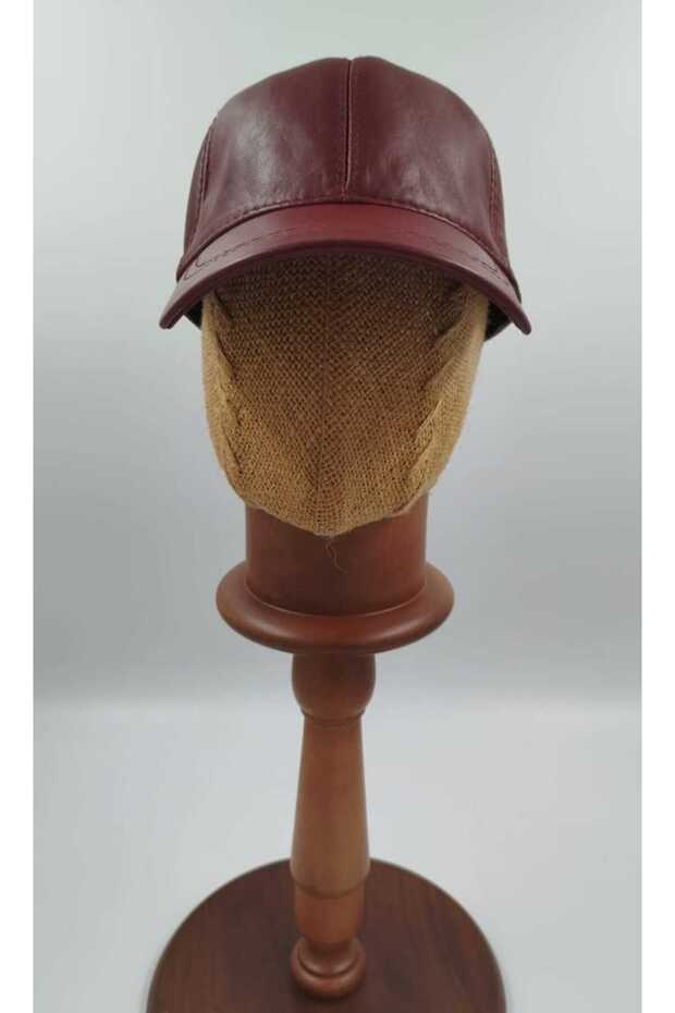 Gerçek Deri Kep Şapka - 4