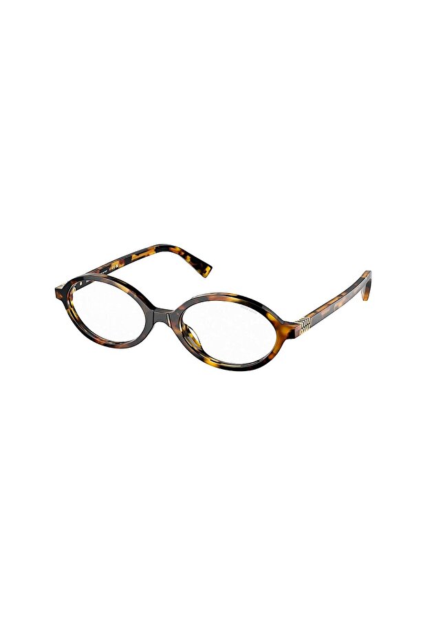 04Zs Vau08N 50 Women's Oval Melted Brown Bone Sunglasses