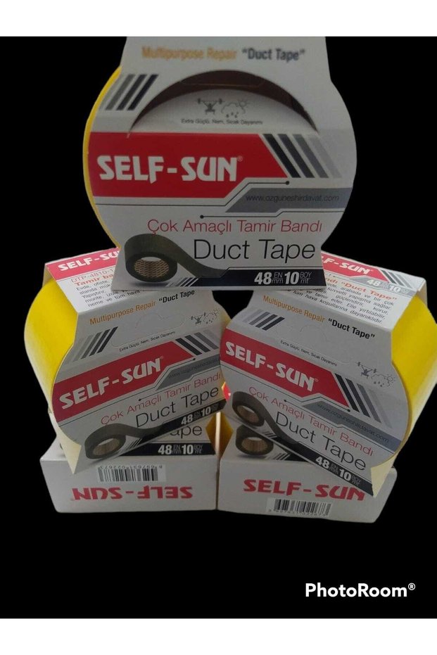 Repair Tape 48 Mm X 10 Meters Multipurpose Yellow Duct Tape Reinforcement Tape
