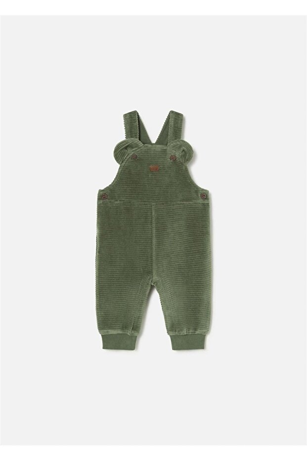 Baby Boy Corduroy Overalls Green 2630