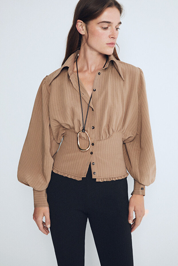 Aude Korseli Gömlek - 1