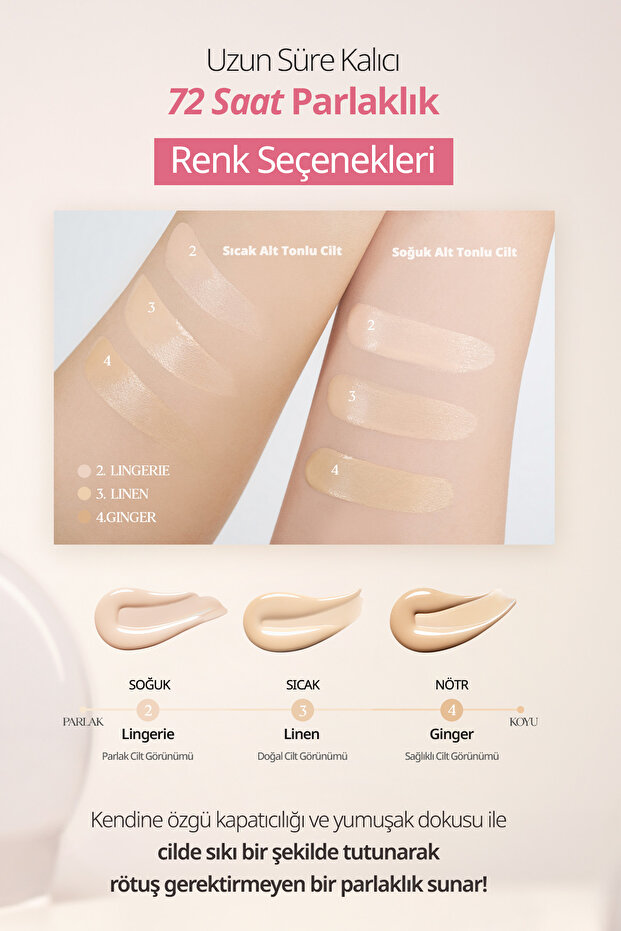Clio Kill Cover - Providing Foundation, Lasting Coverage and Intense Radiance, High-Glow Foundation (4 Ginger) - 3