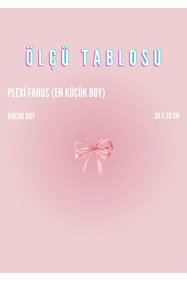 Plexi Fanus Küçük Boy - 3