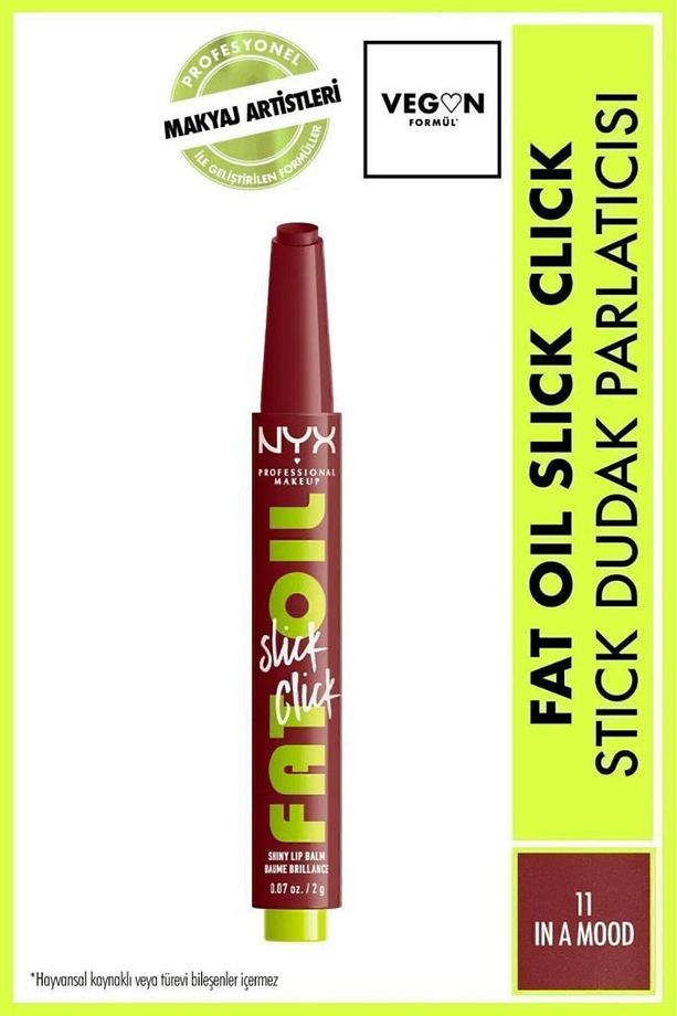 Bare With Me Kapatıcı Serum 02 Light & Fat Oil Slick Click Parlatıcı Dudak Balmı - 11 In a Mood - 3