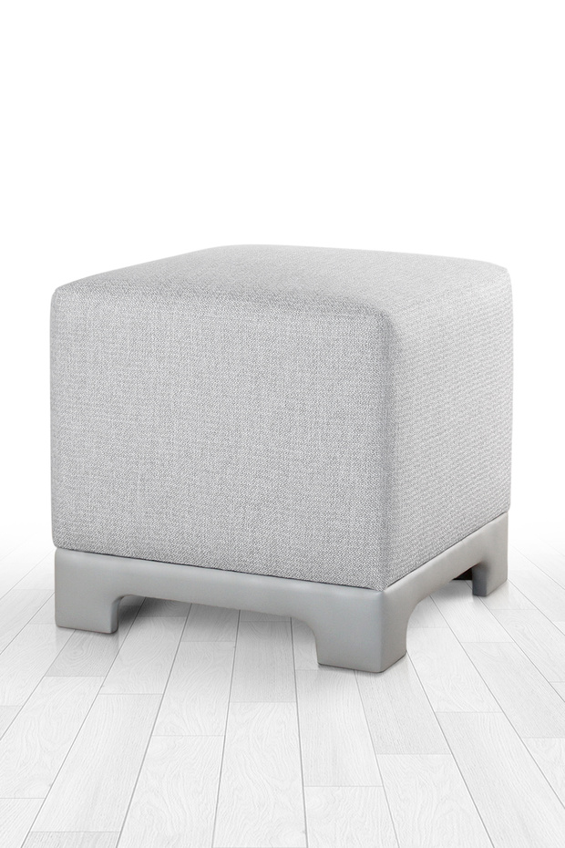 Lenover Puf - Gri - 1