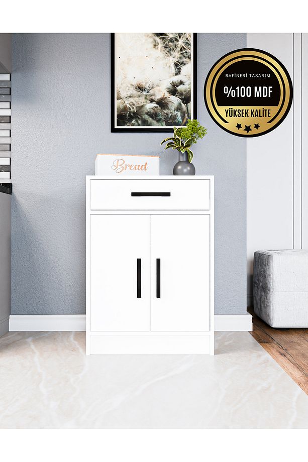 PREMİYUM Çok Amaçlı Dolap  MDF mutfak balkon banyo da kullanılabilir - 4