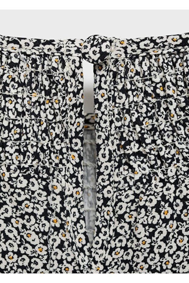 Çiçekli Elbise - 4