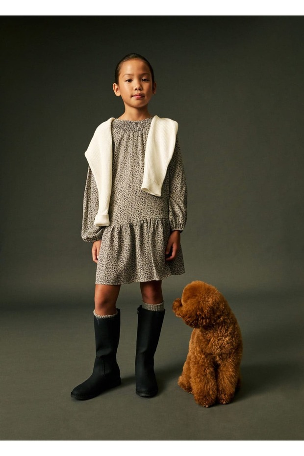 Çiçekli Elbise - 5