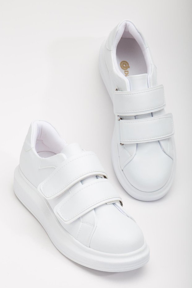 Balon Taban 2 Velcro White Women's Sports Shoes