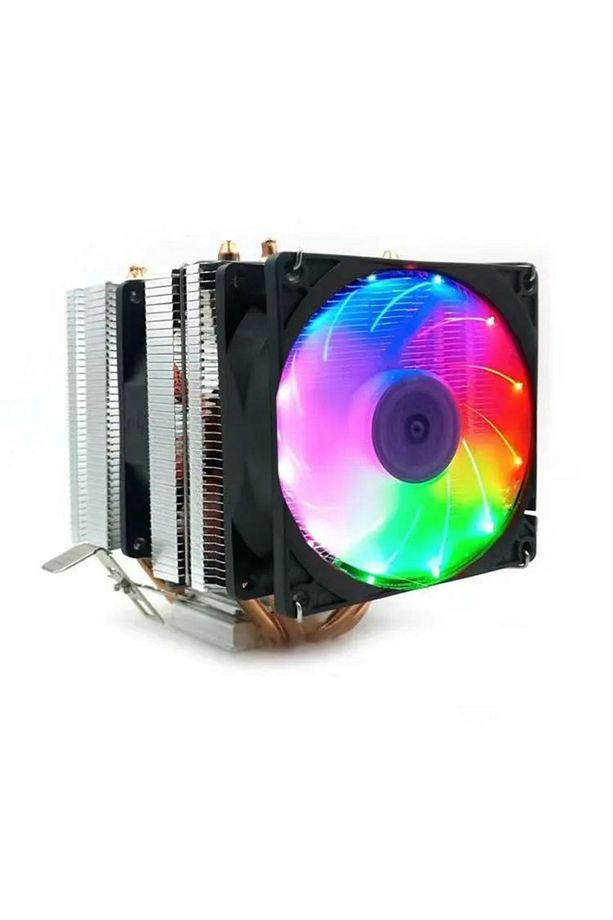 94P2F İşlemci Fanı 4 Bakır Boru Çift Rgb Fan 145 TDP - 1