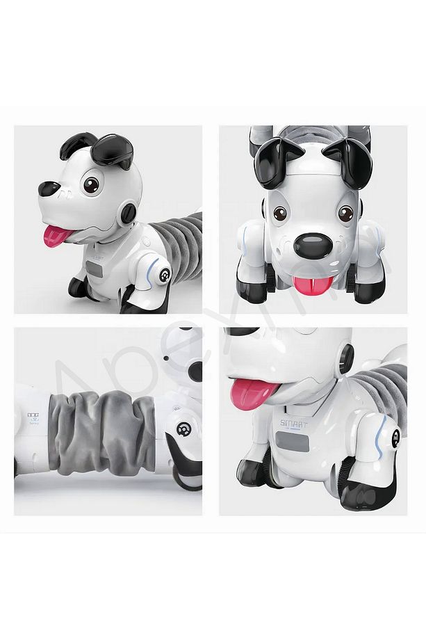 Uzaktan Kumandalı Dokunma & El Hareketleri Algılayan Sesli ve Işıklı Uzayan Robot Sosis Köpek - 6
