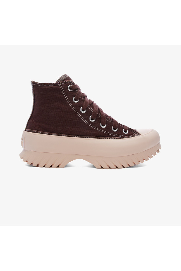 Chuck Taylor All Star Lugged 2.0 Platform Mixed Material Women's Brown Sneaker