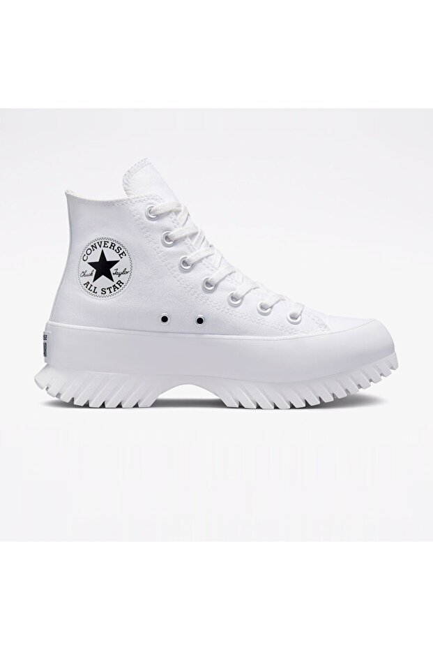 حذاء رياضي أبيض للجنسين من Chuck Taylor All Star Lugged 2.0 Platfrom