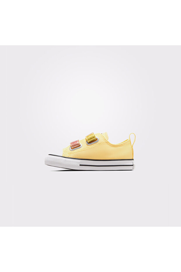 Chuck Taylor All Star Easy On Citrus Glitz Çocuk Sarı Sneaker - 3
