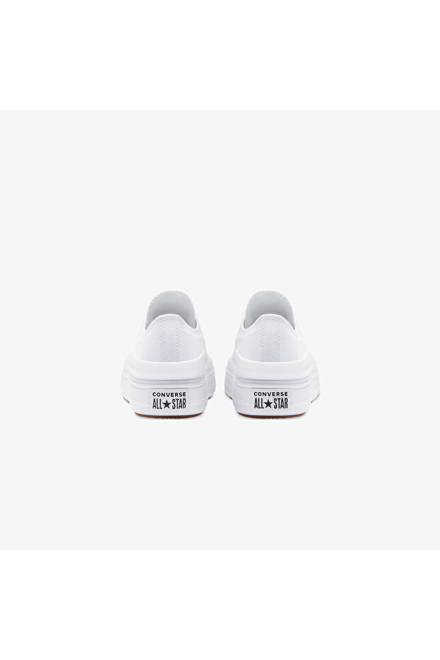Chuck Taylor All Star Move női fehér alkalmi cipő - 2