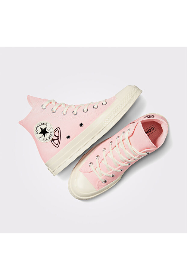 Chuck 70 Unisex Pembe Sneaker - 3