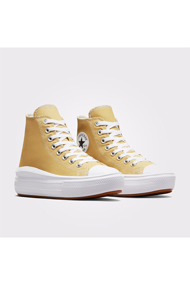 Chuck Taylor All Star Move Platform Seasonal Color Kadın Sarı Sneaker - 2