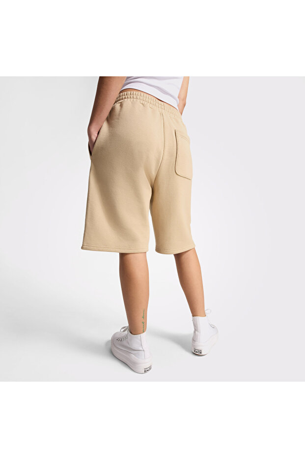 Go-To Loose Fit Unisex Bej Şort - 3