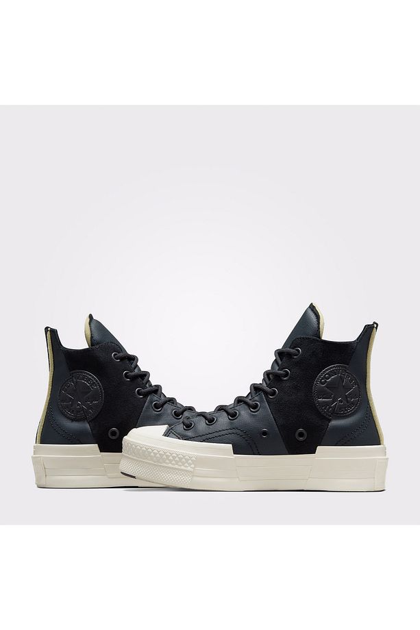 Chuck 70 Plus Mixed Material Unisex Siyah Sneaker - 7