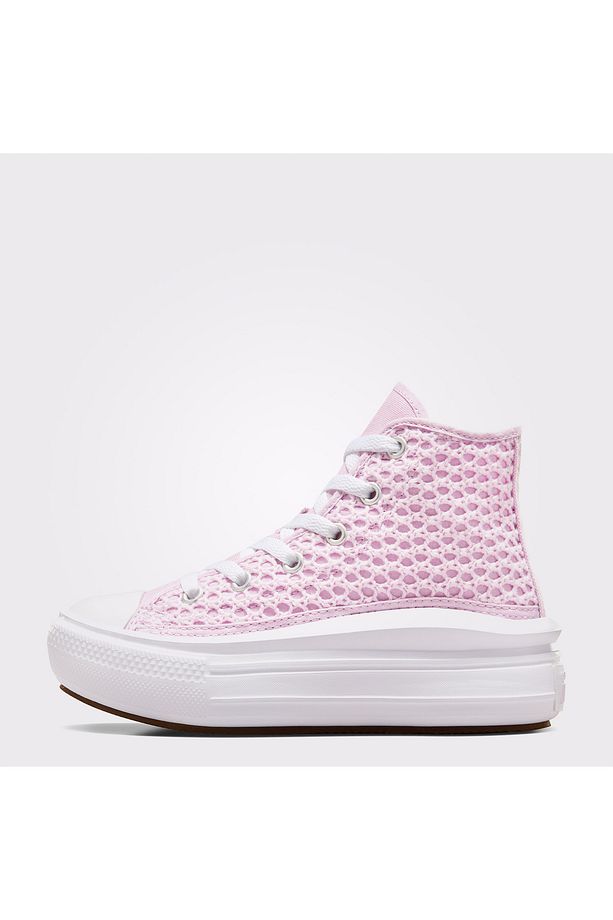 Chuck Taylor All Star Move Çocuk Pembe Platform Sneaker - 3