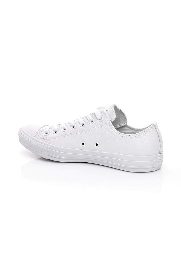 Chuck Taylor All Star Tonal Leather Unisex Beyaz Sneaker - 2