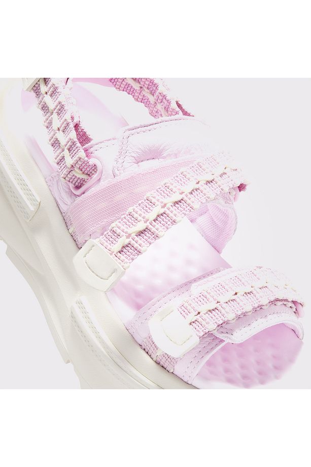 Run Star Utility Cx Unisex Pembe Platform Sandalet - 7