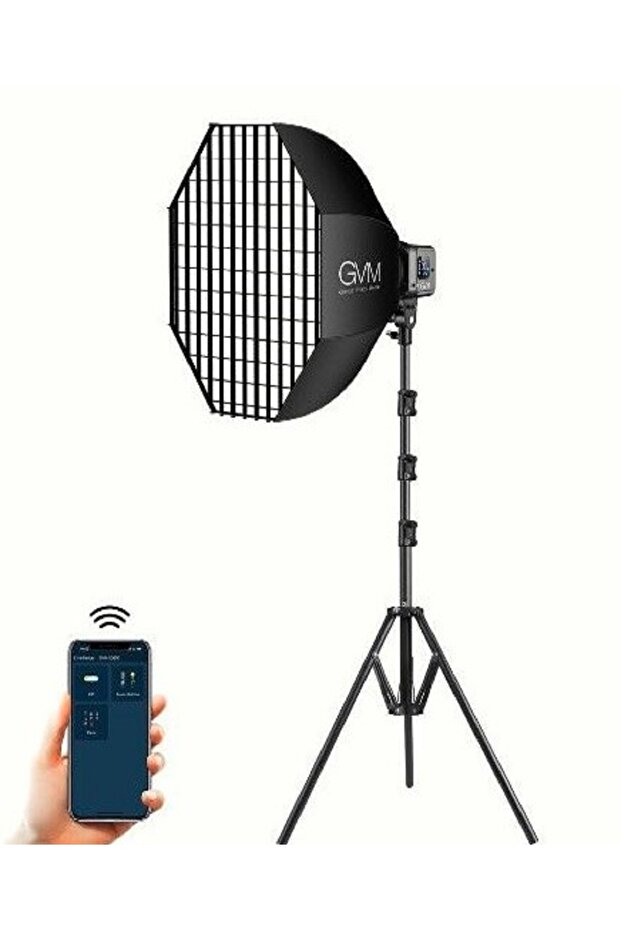 SD80D Bi-Color Video Işık Seti (GVM-SD80D-SET1) - 2