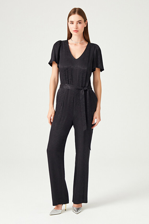 V Yaka Jakarlı Tulum - 2