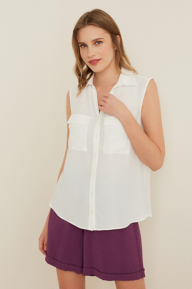 Cepli Kolsuz Gömlek - 1