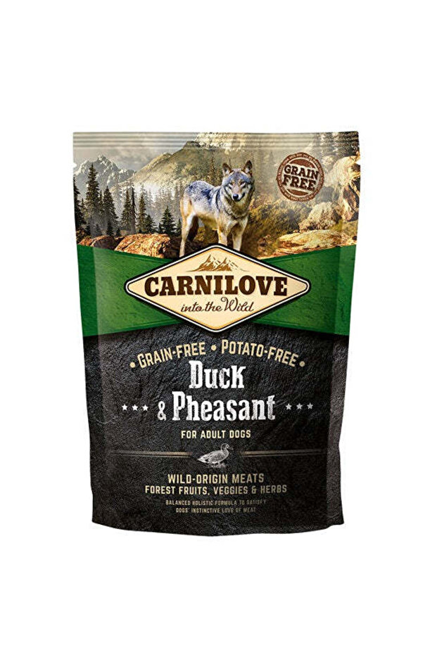 Duck & Pheasant Dry Dog Food - 1.5KG