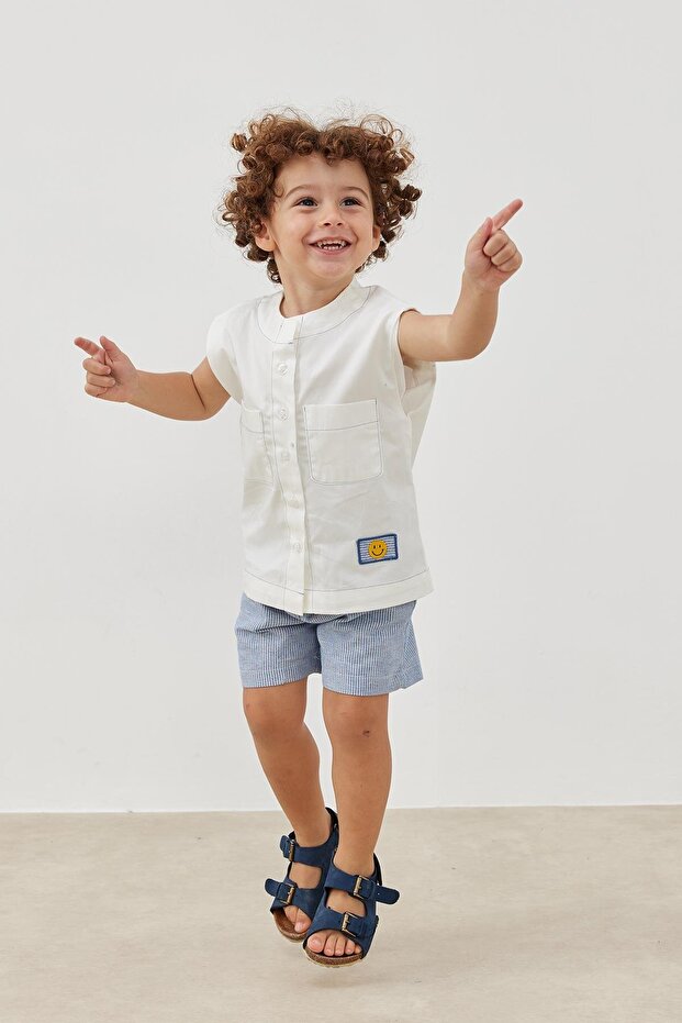 Smile Etiketli Yelek - 4