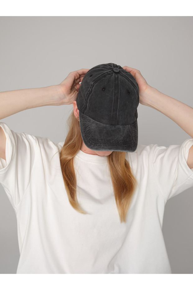 Basic Yıkamalı Kep - 5