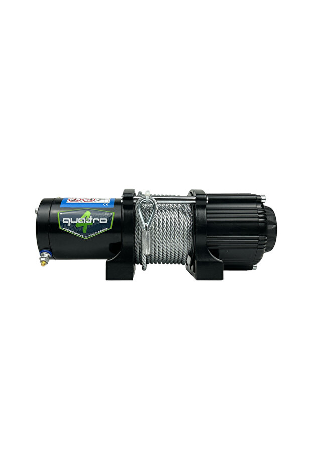 12V 5000 LB Çelik Halatlı Vinç Atv - Utv Vinci - 1