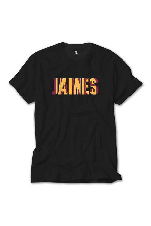 Lebron James Text Black T-Shirt