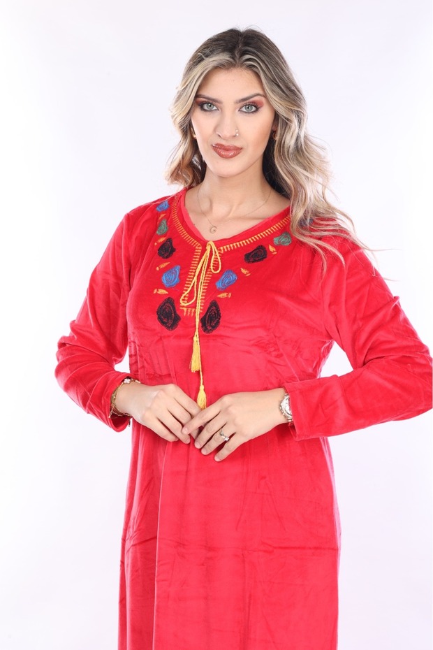 ROCHIE DE CATIF DE DAMĂ MÂNECĂ LUNGĂ - 1