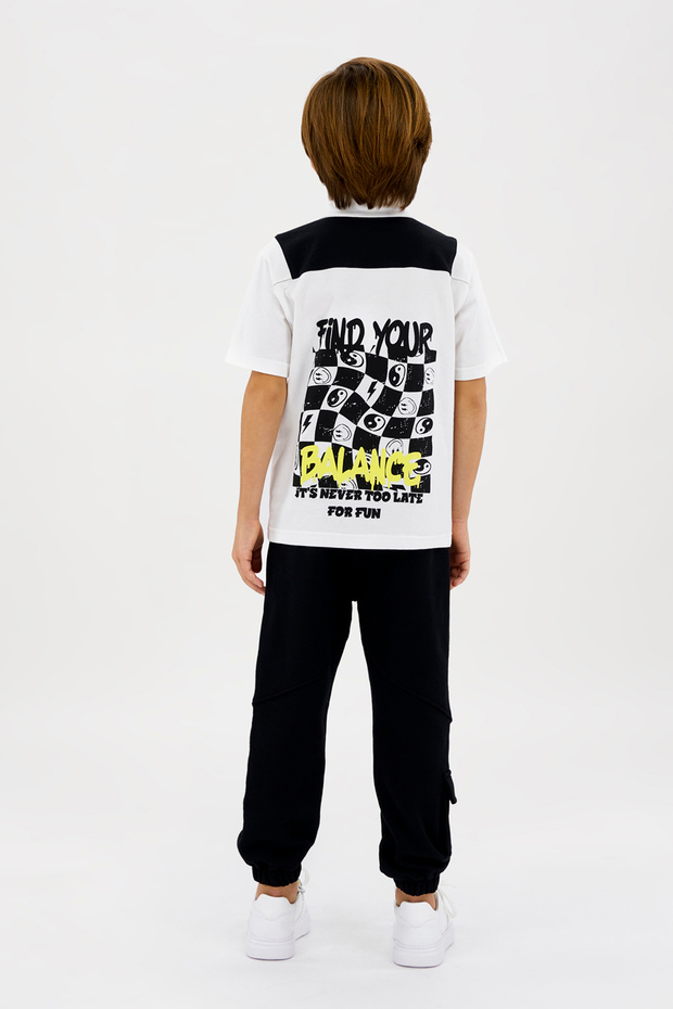 Tricou contrastant - 2
