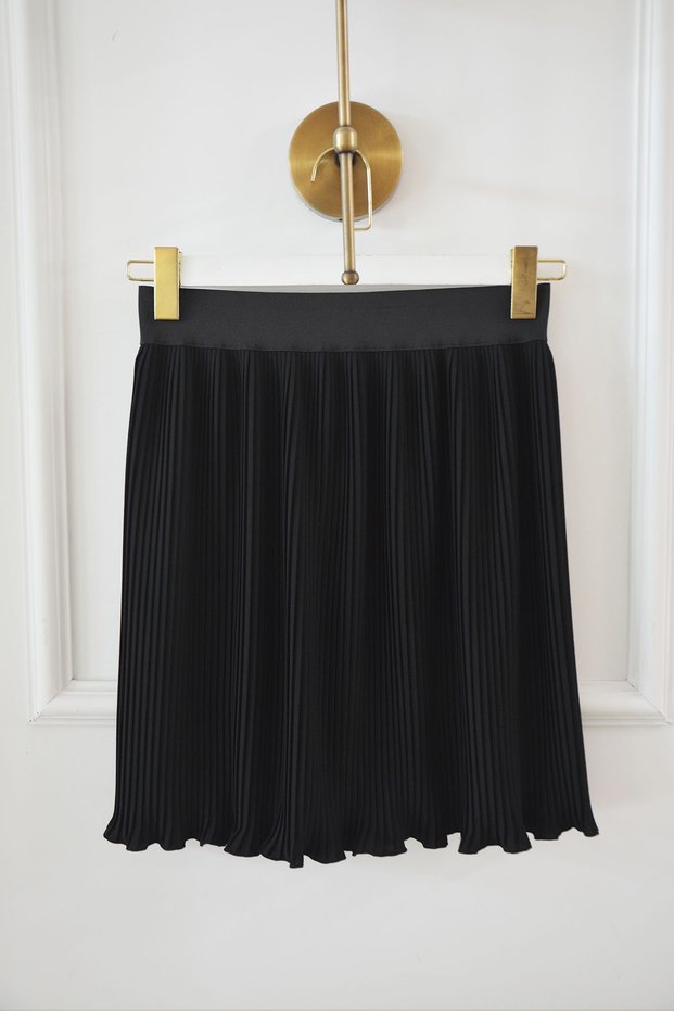 Elastic Pleated Black Women's Underwear Rukayyel