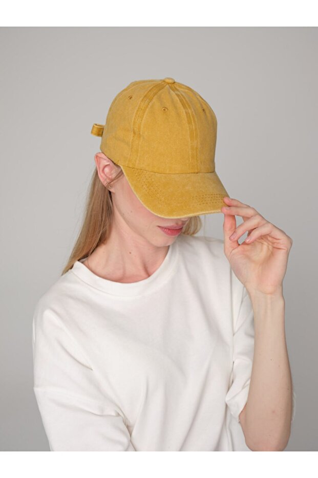 Basic Yıkamalı Kep - 1