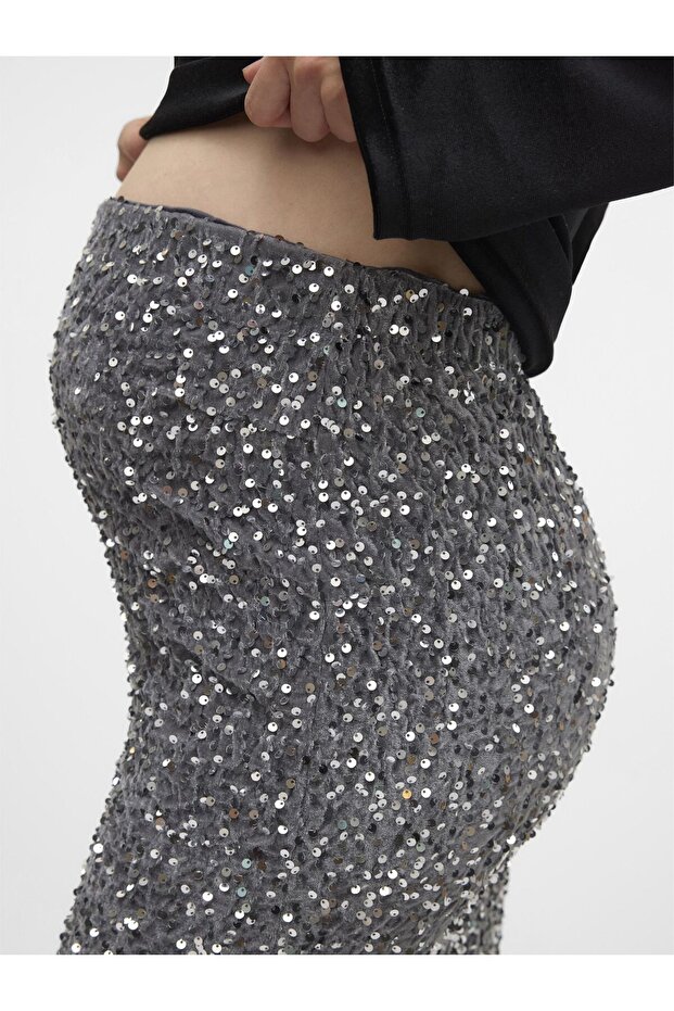 Rock Hohe Taille Midirock - 5