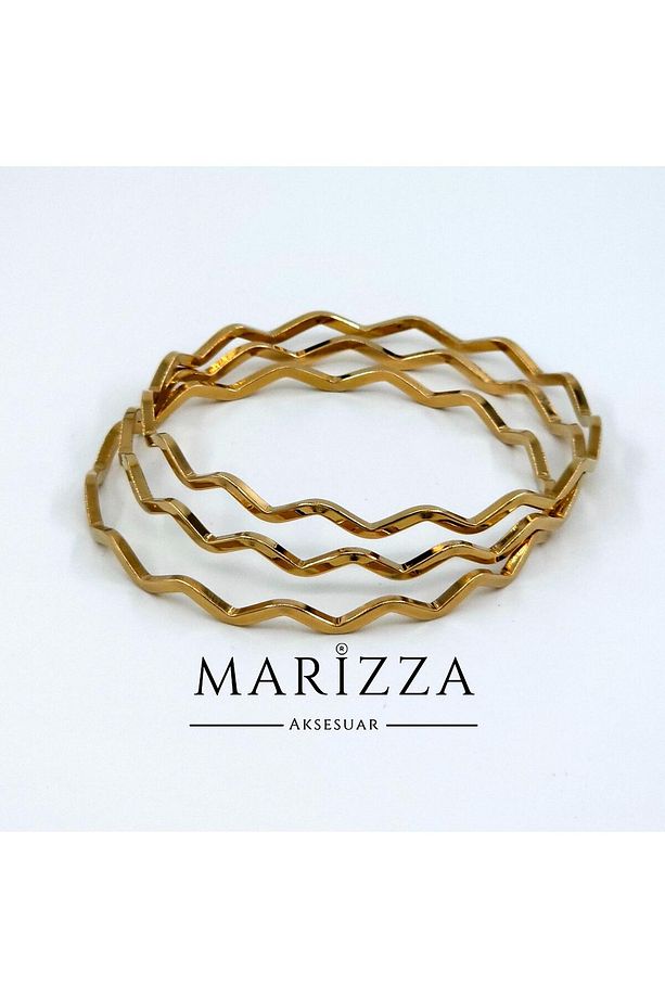 %100 Çelik Üçlü Zigzag Ajda - 1