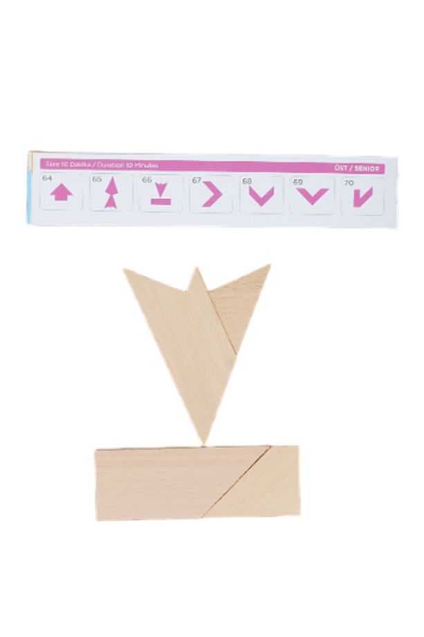 T Tangram Zeka Ve Akıl Oyunu 4 Parça 100 Farklı Şekil 5+ Yaş 1+ Oyuncu - 3