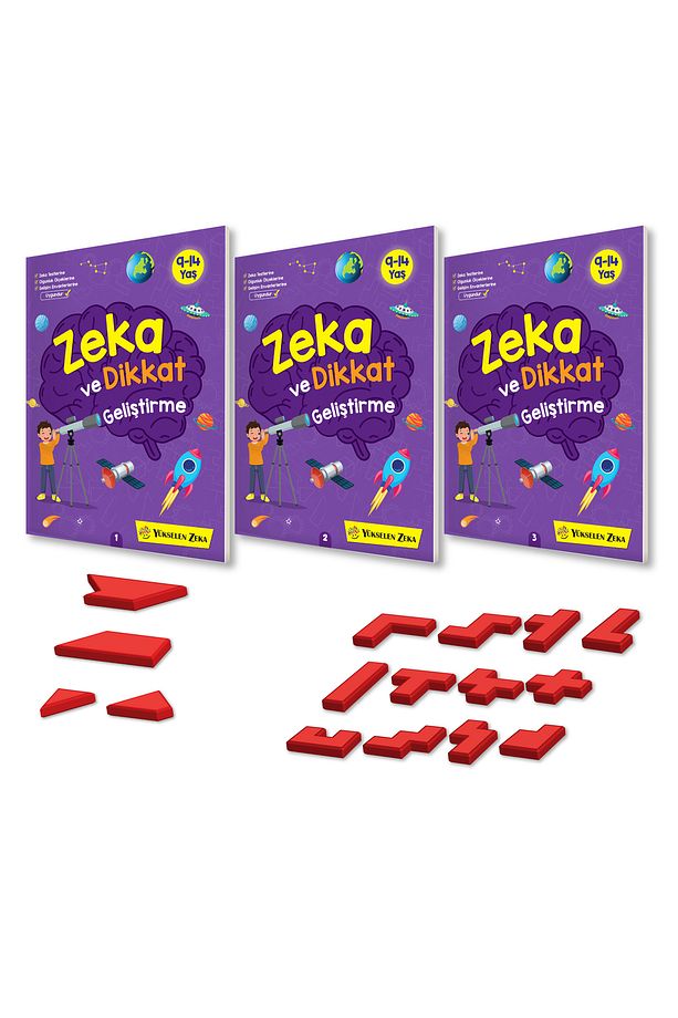 9-14 Yaş Zeka Ve Dikkat Geliştirme Seti - 2