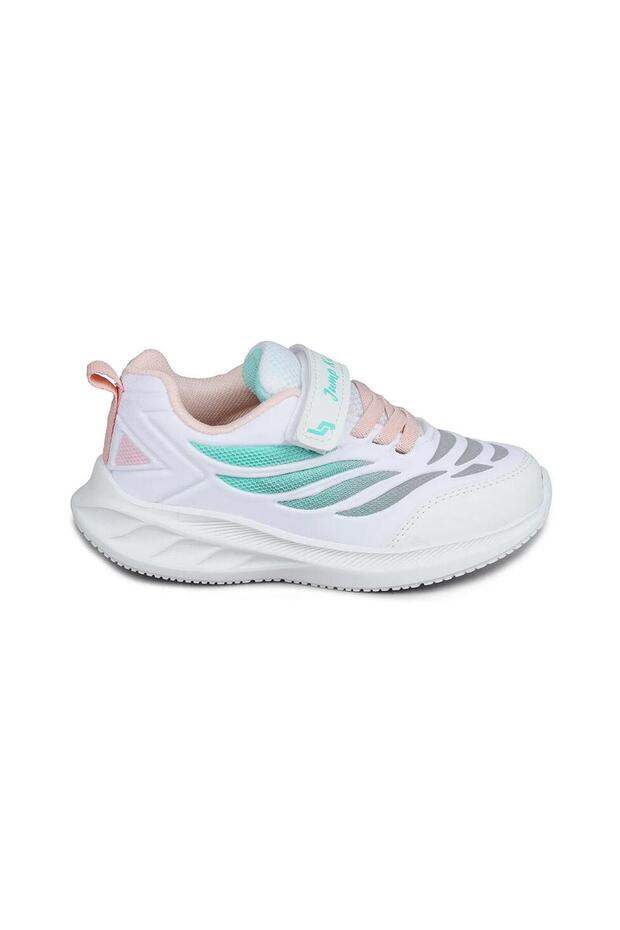 28105 Girl's Sneaker Sports Shoes White