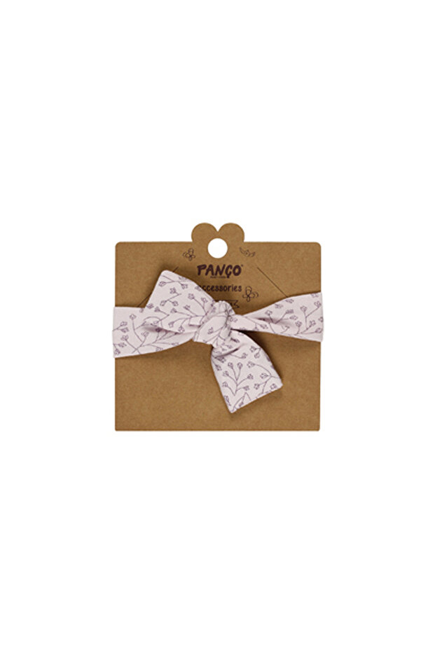 Newborn Lilac Hair Band with Ribbon