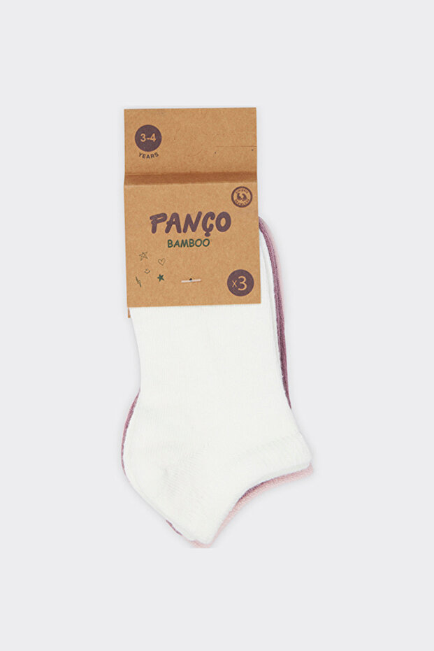 Kız Çocuk Basic Patik Çorap Set - 1