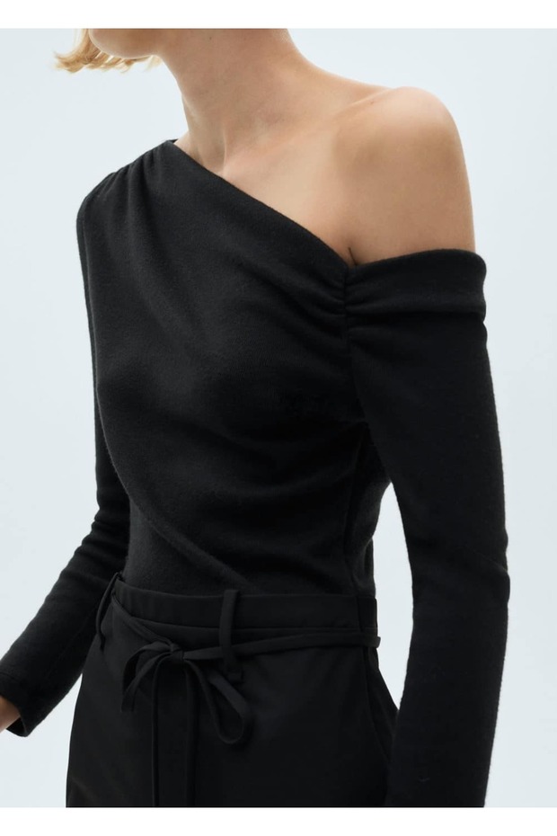 Asimetrik Elbise - 7