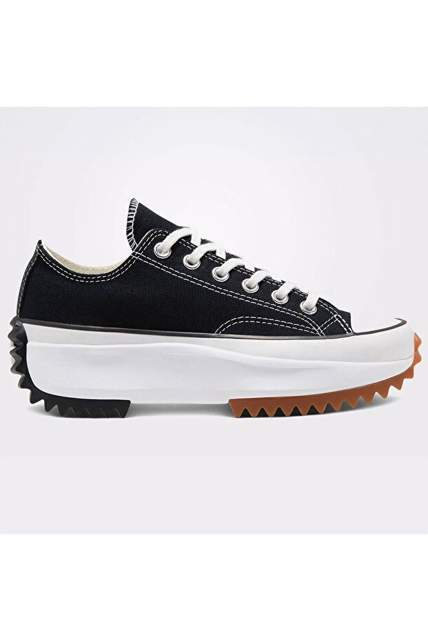 RUN STAR HIKE CANVAS PLATFORM Kadın Siyah Sneaker 168816C-001 - 1