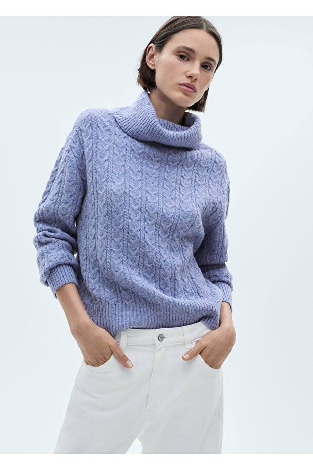 Rollkragen, Strickpullover - 1